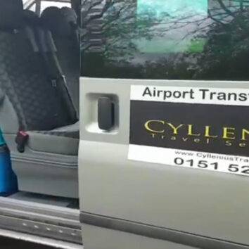 Inside one of our luxury mini buses | Airport Transfers Liverpool